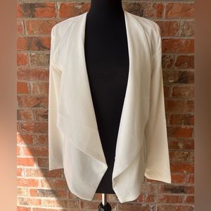 NWOT Paper Tee White Stretch Blazer for Office or Casual